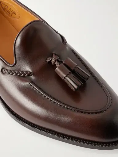 Edward Green Belgravia Leather Loafers - Men | Thumbnail 5 Edward Green Belgravia Leather Loafers - Men | Thumbnail 5
