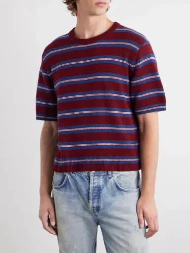 Enfants Riches Déprimés Eddie Striped Cashmere Shirt - Men | Thumbnail 3 Enfants Riches Déprimés Eddie Striped Cashmere Shirt - Men | Thumbnail 3
