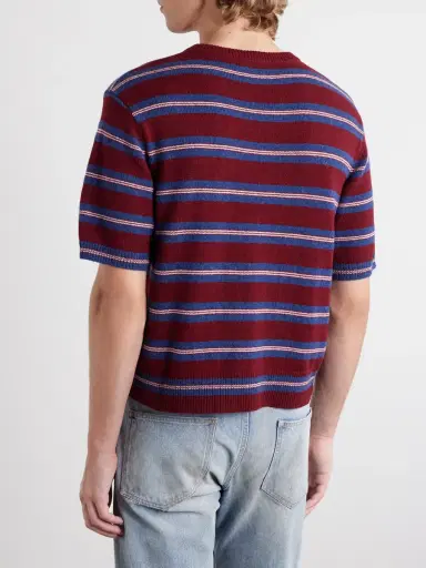 Enfants Riches Déprimés Eddie Striped Cashmere Shirt - Men | Thumbnail 4 Enfants Riches Déprimés Eddie Striped Cashmere Shirt - Men | Thumbnail 4