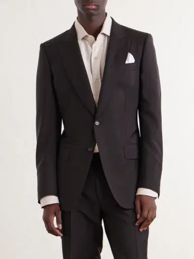 Tom Ford O'Connor Mohair and Wool-Blend Suit Jacket - Men | Thumbnail 3 Tom Ford O'Connor Mohair and Wool-Blend Suit Jacket - Men | Thumbnail 3