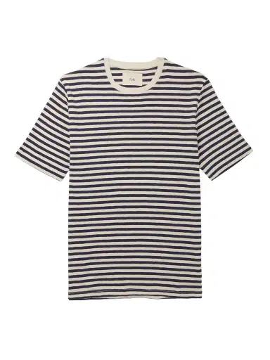 Folk Striped Slub Cotton-Jersey T-Shirt - Men | Thumbnail 1 Folk Striped Slub Cotton-Jersey T-Shirt - Men | Thumbnail 1