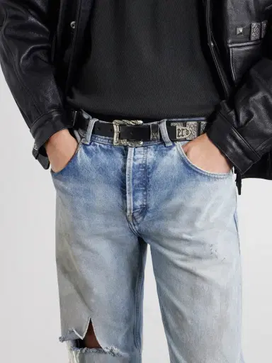 Enfants Riches Déprimés St.Teresa 6cm Studded Leather Belt - Men | Thumbnail 2 Enfants Riches Déprimés St.Teresa 6cm Studded Leather Belt - Men | Thumbnail 2