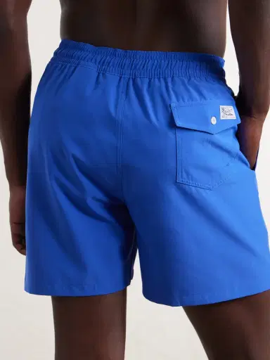 Polo Ralph Lauren Traveler Straight-Leg Mid-Length Recycled Swim Shorts - Men | Thumbnail 3 Polo Ralph Lauren Traveler Straight-Leg Mid-Length Recycled Swim Shorts - Men | Thumbnail 3