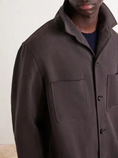 Loro Piana Evandro Herringbone Linen Overshirt - Men | Thumbnail 5 Loro Piana Evandro Herringbone Linen Overshirt - Men | Thumbnail 5