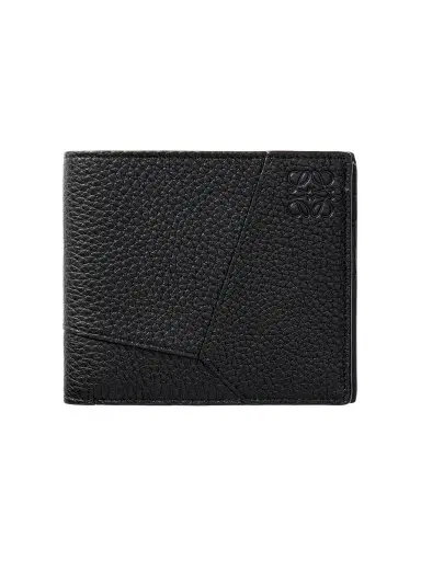 Loewe Puzzle Edge Panelled Full-Grain Leather Bifold Wallet - Men | Thumbnail 1 Loewe Puzzle Edge Panelled Full-Grain Leather Bifold Wallet - Men | Thumbnail 1