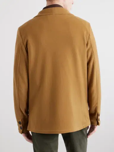 Massimo Alba Baglietto Virgin Wool Overshirt - Men | Thumbnail 4 Massimo Alba Baglietto Virgin Wool Overshirt - Men | Thumbnail 4