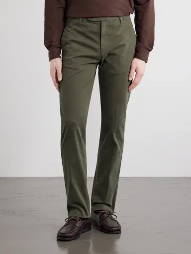 Massimo Alba Winch Straight-Leg Cotton-Blend Twill Trousers - Men | Thumbnail 3 Massimo Alba Winch Straight-Leg Cotton-Blend Twill Trousers - Men | Thumbnail 3