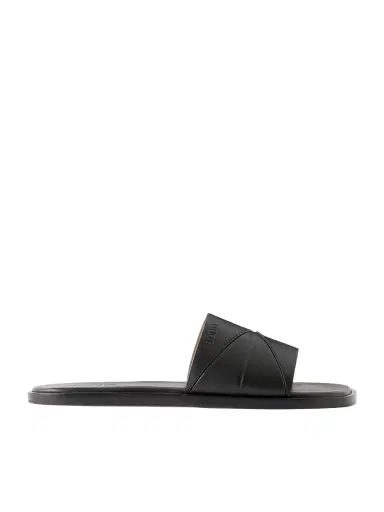 Loewe Origami Leather Sandals - Men | Thumbnail 1 Loewe Origami Leather Sandals - Men | Thumbnail 1