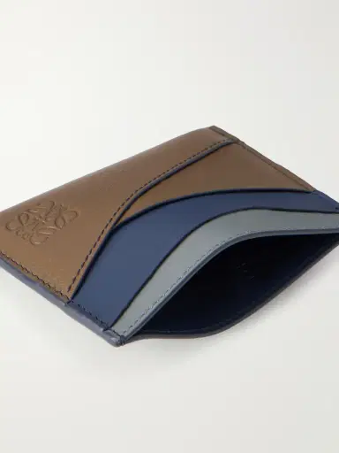 Loewe Puzzle Anagram-Debossed Panelled Leather Cardholder - Men | Thumbnail 4 Loewe Puzzle Anagram-Debossed Panelled Leather Cardholder - Men | Thumbnail 4