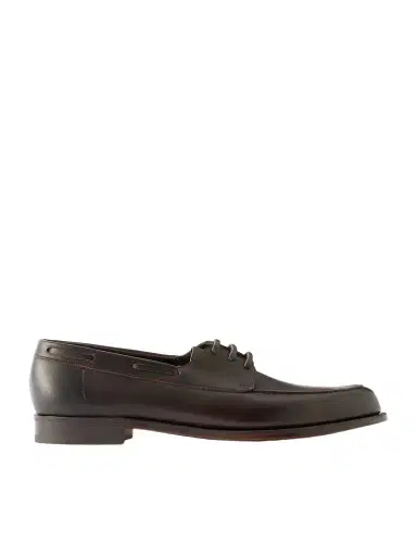 Edward Green Saltash Leather Boat Shoes - Men | Thumbnail 1 Edward Green Saltash Leather Boat Shoes - Men | Thumbnail 1