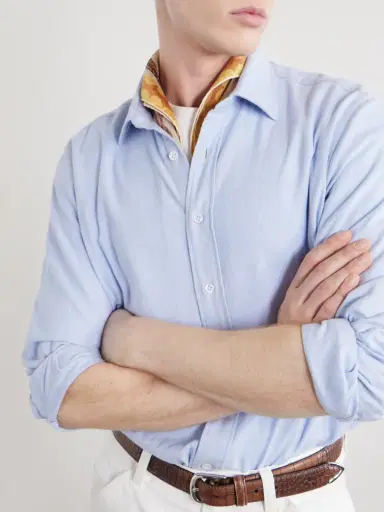 Lardini Cotton Shirt - Men | Thumbnail 5 Lardini Cotton Shirt - Men | Thumbnail 5