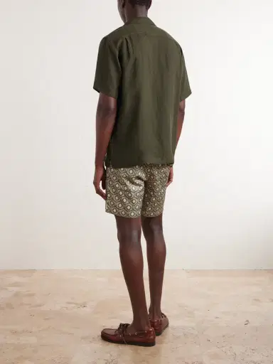 Orlebar Brown Maitan II Camp-Collar Linen Shirt - Men | Thumbnail 4 Orlebar Brown Maitan II Camp-Collar Linen Shirt - Men | Thumbnail 4