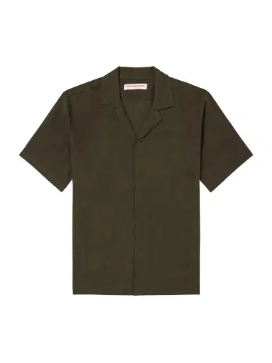 Orlebar Brown Maitan II Camp-Collar Linen Shirt - Men | Thumbnail 1 Orlebar Brown Maitan II Camp-Collar Linen Shirt - Men | Thumbnail 1