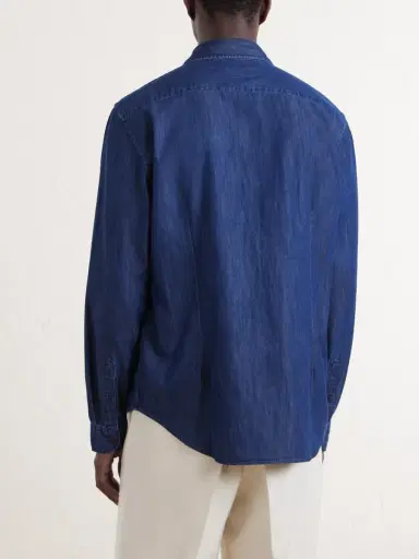 Orlebar Brown Giles Denim Shirt - Men | Thumbnail 4 Orlebar Brown Giles Denim Shirt - Men | Thumbnail 4