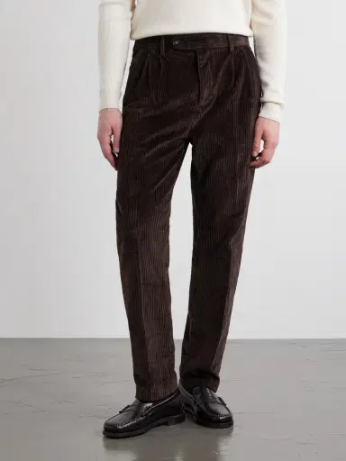 Massimo Alba Strallo02 Straight-Leg Cotton-Blend Corduroy Trousers - Men | Thumbnail 3 Massimo Alba Strallo02 Straight-Leg Cotton-Blend Corduroy Trousers - Men | Thumbnail 3