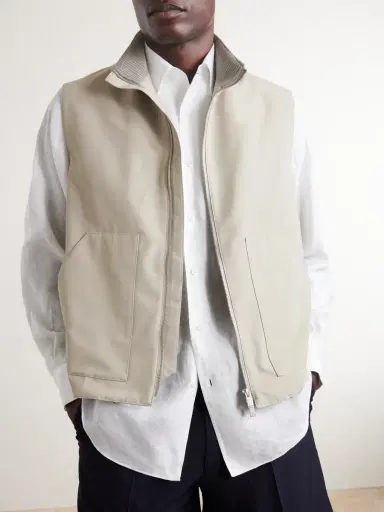 Lardini Cotton-Blend Gilet - Men | Thumbnail 5 Lardini Cotton-Blend Gilet - Men | Thumbnail 5