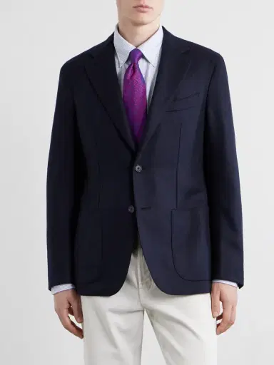 Caruso Aida Wool and Cashmere-Blend Twill Blazer - Men | Thumbnail 3 Caruso Aida Wool and Cashmere-Blend Twill Blazer - Men | Thumbnail 3