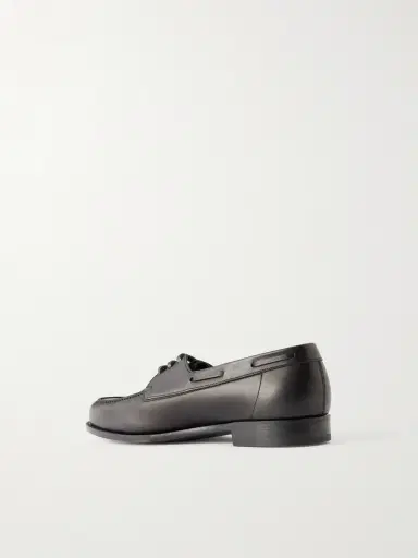Edward Green Saltash Leather Boat Shoes - Men | Thumbnail 4 Edward Green Saltash Leather Boat Shoes - Men | Thumbnail 4