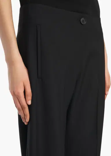 Khaite Mita Pant In Black Wool | Thumbnail 5 Khaite Mita Pant In Black Wool | Thumbnail 5