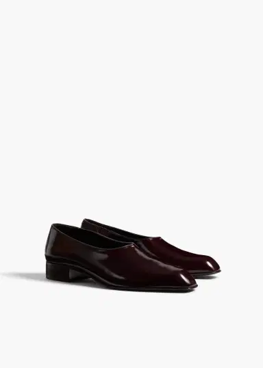 Khaite Colt Slip-On Loafer In Bordeaux | Thumbnail 2 Khaite Colt Slip-On Loafer In Bordeaux | Thumbnail 2