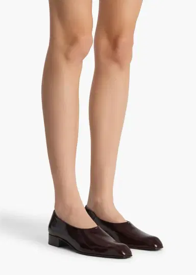 Khaite Colt Slip-On Loafer In Bordeaux | Thumbnail 5 Khaite Colt Slip-On Loafer In Bordeaux | Thumbnail 5