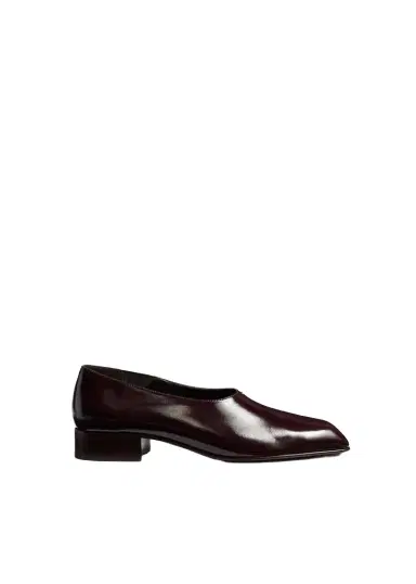 Khaite Colt Slip-On Loafer In Bordeaux | Thumbnail 1 Khaite Colt Slip-On Loafer In Bordeaux | Thumbnail 1
