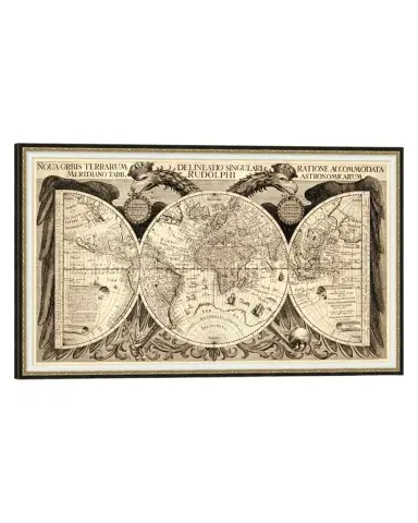 Wendover Art Group Sepia World Map | Thumbnail 1 Wendover Art Group Sepia World Map | Thumbnail 1