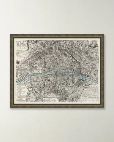 Wendover Art Group Map of Paris | Thumbnail 4 Wendover Art Group Map of Paris | Thumbnail 4