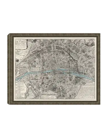 Wendover Art Group Map of Paris | Thumbnail 1 Wendover Art Group Map of Paris | Thumbnail 1