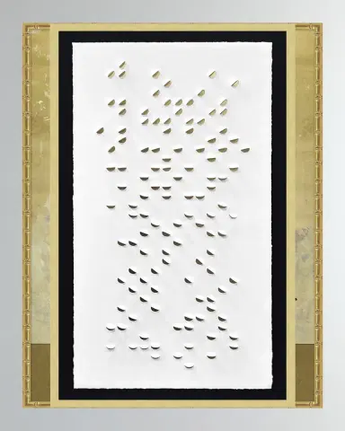 Wendover Art Group 'Gold Cascade Shadowbox 1 ' Wall Art | Thumbnail 2 Wendover Art Group 'Gold Cascade Shadowbox 1 ' Wall Art | Thumbnail 2