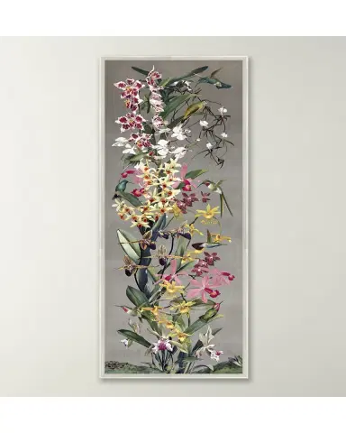 Wendover Art Group "Silver Orchid Panel II" Wall Art | Thumbnail 2 Wendover Art Group "Silver Orchid Panel II" Wall Art | Thumbnail 2