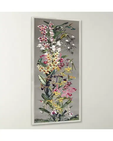 Wendover Art Group Silver Orchid Panel 2 Giclee | Thumbnail 3 Wendover Art Group Silver Orchid Panel 2 Giclee | Thumbnail 3