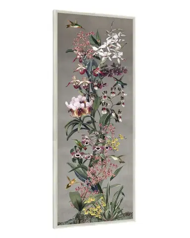 Wendover Art Group Silver Orchid Panel 1 Giclee | Thumbnail 1 Wendover Art Group Silver Orchid Panel 1 Giclee | Thumbnail 1