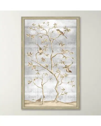Wendover Art Group Silver Chinoiserie 2 Giclee | Thumbnail 2 Wendover Art Group Silver Chinoiserie 2 Giclee | Thumbnail 2