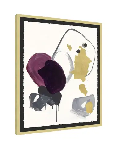 Wendover Art Group 'Plum Lines 1 ' Wall Art | Thumbnail 1 Wendover Art Group 'Plum Lines 1 ' Wall Art | Thumbnail 1