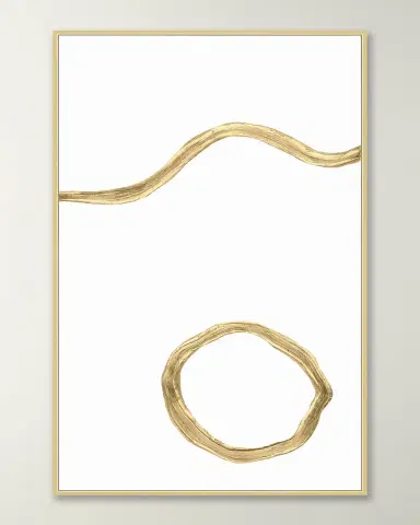 Wendover Art Group 'Gilded Cord 3 ' Wall Art | Thumbnail 2 Wendover Art Group 'Gilded Cord 3 ' Wall Art | Thumbnail 2