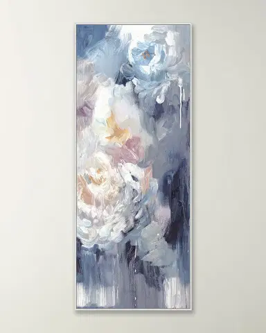 Wendover Art Group 'Dripping Peonies 2 ' Wall Art | Thumbnail 4 Wendover Art Group 'Dripping Peonies 2 ' Wall Art | Thumbnail 4
