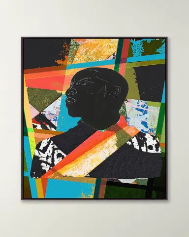 Wendover Art Group 'Patchwork Profile 1 ' Wall Art | Thumbnail 2 Wendover Art Group 'Patchwork Profile 1 ' Wall Art | Thumbnail 2