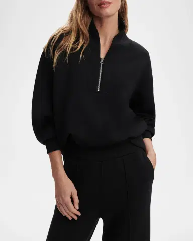 Varley Davidson Partial-Zip Sweatshirt | Thumbnail 3 Varley Davidson Partial-Zip Sweatshirt | Thumbnail 3