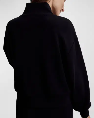Varley Davidson Partial-Zip Sweatshirt | Thumbnail 4 Varley Davidson Partial-Zip Sweatshirt | Thumbnail 4