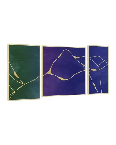 Wendover Art Group "Amethyst" Triptych Giclee | Thumbnail 1 Wendover Art Group "Amethyst" Triptych Giclee | Thumbnail 1