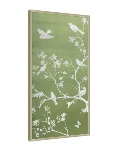 Wendover Art Group "Celery Chinoiserie 2" Framed Giclee | Thumbnail 1 Wendover Art Group "Celery Chinoiserie 2" Framed Giclee | Thumbnail 1