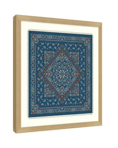 Wendover Art Group "Bandana Collection 3" Framed Giclee | Thumbnail 1 Wendover Art Group "Bandana Collection 3" Framed Giclee | Thumbnail 1