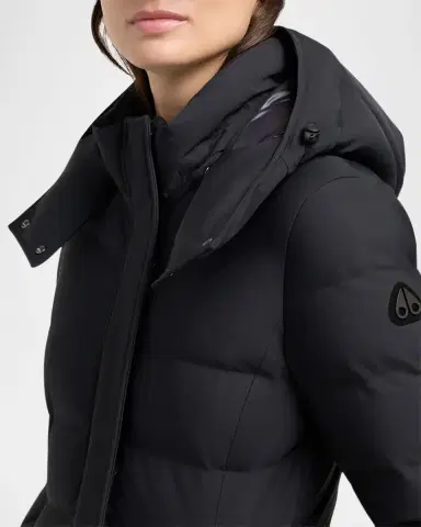 Moose Knuckles Watershed 3 Down Parka with Detachable Hood & Shearling Trim | Thumbnail 4 Moose Knuckles Watershed 3 Down Parka with Detachable Hood & Shearling Trim | Thumbnail 4