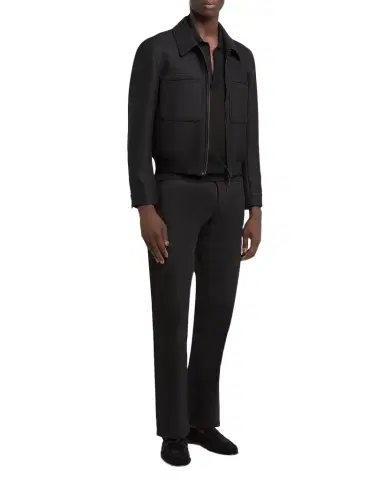 Tom Ford Men's Bedford Cotton Stretch Straight Leg Five-Pocket Pants | Thumbnail 1 Tom Ford Men's Bedford Cotton Stretch Straight Leg Five-Pocket Pants | Thumbnail 1