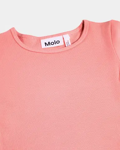 Molo Girl's Cissa Animal-Print Short-Sleeve Dress, Size 3-6 | Thumbnail 3 Molo Girl's Cissa Animal-Print Short-Sleeve Dress, Size 3-6 | Thumbnail 3