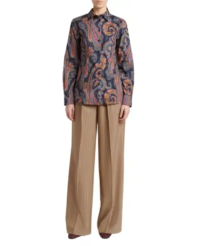 Etro Paisley-Print Cotton Button-Down Shirt | Thumbnail 1 Etro Paisley-Print Cotton Button-Down Shirt | Thumbnail 1