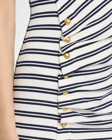 Simkhai Becker Striped Cotton Jersey Maxi Dress | Thumbnail 4 Simkhai Becker Striped Cotton Jersey Maxi Dress | Thumbnail 4
