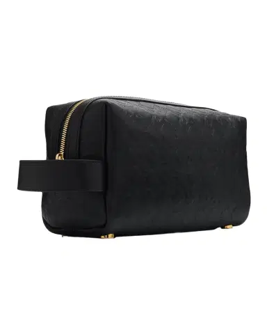 Amiri Men's Monogram Leather Pouch | Thumbnail 1 Amiri Men's Monogram Leather Pouch | Thumbnail 1