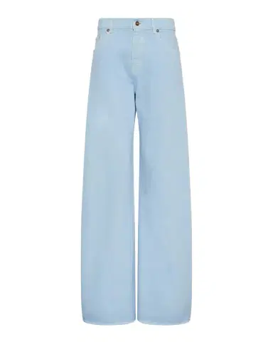 Gabriela Hearst Amoret Barrel-Leg Jeans | Thumbnail 1 Gabriela Hearst Amoret Barrel-Leg Jeans | Thumbnail 1